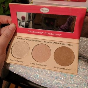 TheBalm the manizer sisters highlighter trio